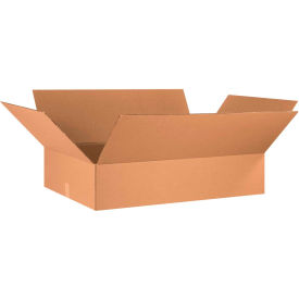 Global Industrial B39836 Global Industrial™ Flat Cardboard Corrugated Boxes, 36"L x 24"W x 8"H, Kraft image.