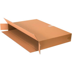Global Industrial B39857 Global Industrial™ Side Loading Cardboard Corrugated Boxes, 36"L x 5"W x 24"H, Kraft image.