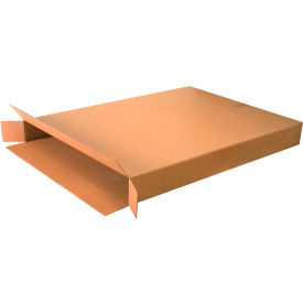 Global Industrial B69166 Global Industrial™ Side Loading Cardboard Corrugated Boxes, 36"L x 5"W x 48"H, Kraft image.