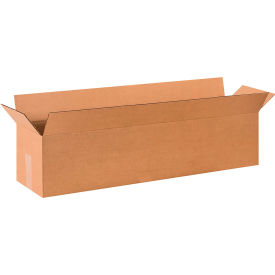 Global Industrial B68909 Global Industrial™ Long Cardboard Corrugated Boxes, 36"L x 8"W x 8"H, Kraft image.