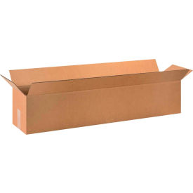 Global Industrial™ Long Cardboard Corrugated Boxes 40""L x 8""W x 8""H Kraft