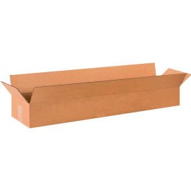 Global Industrial B2205471 Global Industrial™ Cardboard Corrugated Boxes, 42"L x 11"W x 6"H, Kraft image.