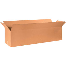 Global Industrial B68929 Global Industrial™ Long Cardboard Corrugated Boxes, 48"L x 12"W x 12"H, Kraft image.