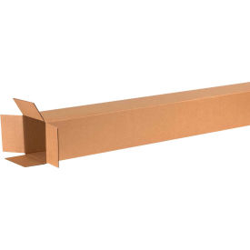 Global Industrial B68578 Global Industrial™ Tall Cardboard Corrugated Boxes, 6"L x 6"W x 60"H, Kraft image.