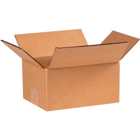 Global Industrial B1638484 Global Industrial™ Cardboard Corrugated Boxes, 7"L x 5"W x 3"H, Kraft image.