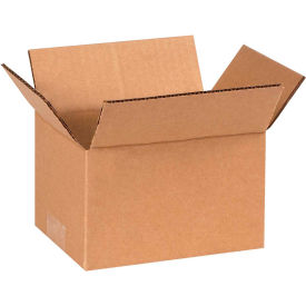 Global Industrial B68580 Global Industrial™ Cardboard Corrugated Boxes, 7"L x 5"W x 4"H, Kraft image.