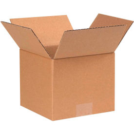 Global Industrial™ Cardboard Corrugated Boxes 7""L x 7""W x 6""H Kraft