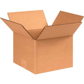 Global Industrial B68591 Global Industrial™ Cardboard Corrugated Boxes, 8"L x 8"W x 6"H, Kraft image.