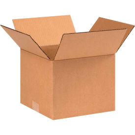 Global Industrial™ Cardboard Corrugated Boxes 9""L x 9""W x 7""H Kraft