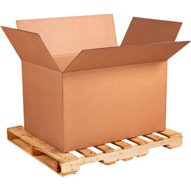 Global Industrial™ HD Double Wall Cardboard Corrugated Boxes 41""L x 28-3/4""W x 25-1/2""H Kraft