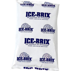 Cold Packs, 8 Oz., 6"L x 4"W x 3/4"H, White/Blue, 36/Pack view 2