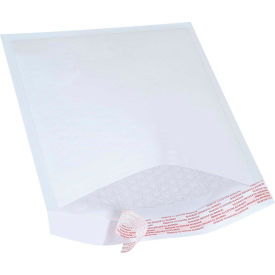Box Packaging Inc B855WSS Self Seal Bubble Mailers, #2, 8-1/2"W x 12"L, White, 100/Pack image.