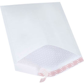 Box Packaging Inc B858WSS Self Seal Bubble Mailers, #5, 10-1/2"W x 16"L, White, 100/Pack image.