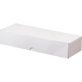 Folding Cartons, 10"L x 3-1/2"W x 2"H, White, 200/Pack view 2