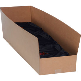 Box Packaging Inc BINW101042 Warehouse Rack Bins BINW101042 - 10"W x 42"D x 10"H - Kraft - Price Each image.