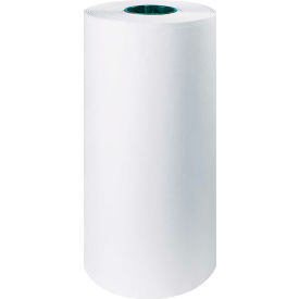 Box Packaging Inc BP1840W Butcher Paper, 40 lbs., 18"W x 1000L, White, 1 Roll image.