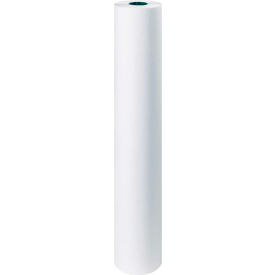 Box Packaging Inc BP4840W Butcher Paper, 40 lbs., 48"W x 1000L, White, 1 Roll image.