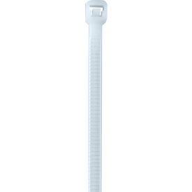 13" Nylon Cable Ties 40 lbs Green 1000/Pack 