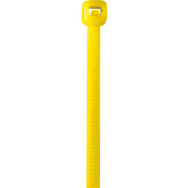 14" Nylon Cable Ties 50 lbs Yellow 1000/Pack 