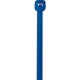 18" Nylon Cable Ties 50 Lbs Blue 500/Pack 
