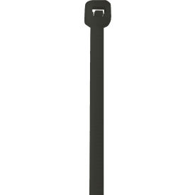 21" UV Stabilized Nylon Cable Ties, 50 Lbs, Black, 500/Pack view 2