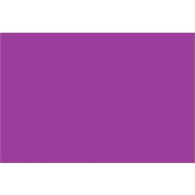 Rectangle Blank Inventory Labels, 4"W x 6"L, Purple, Roll of 500 view 2