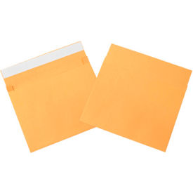 Box Packaging Inc EN1067 Expandable Self Seal Envelopes, 15"W x 10"H, Kraft, 100/Pack image.