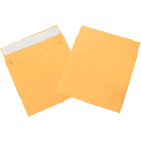 Box Packaging Inc EN1076 Self Seal Expandable Envelopes, 10"W x 13"H x 2"D, Kraft, 100/Pack image.