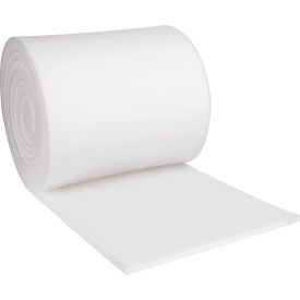 Cloud Foam Roll, 24"W x 36'L x 1" Thick, White, 1 Roll view 2