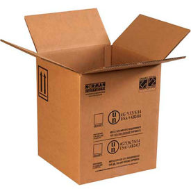Global Industrial™ Haz Mat Boxes 5 Gal. Plastic Pail 12-1/2""L x 12-1/2""W x 15-1/8""H 10/pk