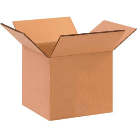 Global Industrial™ Heavy Duty Dbl Wall Cardboard Corrugated Boxes 10""L x 10""W x 8""H Kraft