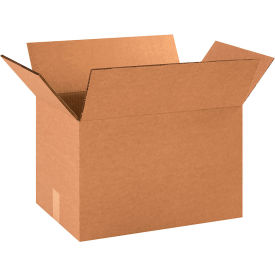 Global Industrial B68991 Global Industrial™ Heavy Duty Cardboard Corrugated Boxes, 18"L x 12"W x 12"H, Kraft image.