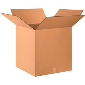 Global Industrial B2206864 Global Industrial™ HD Double Wall Cardboard Corrugated Boxes, 24"L x 24"W x 24"H, Kraft image.