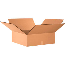 Global Industrial B2206868 Global Industrial™ Heavy Duty Dbl Wall Cardboard Corrugated Boxes, 24"L x 24"W x 8"H, Kraft image.