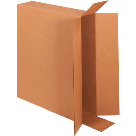 Global Industrial B2206805 Global Industrial™ Side Loading Cardboard Corrugated Boxes, 30"L x 6"W x 24"H, Kraft image.