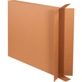 Global Industrial B1638571 Global Industrial™ Side Loading Cardboard Corrugated Boxes, 40"L x 5"W x 45"H, Kraft image.
