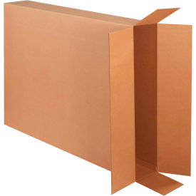 Global Industrial B1638720 Global Industrial™ Side Loading Cardboard Corrugated Boxes, 40"L x 8"W x 50"H, Kraft image.