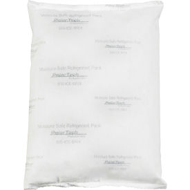 Box Packaging Inc IBMS24 Tech Pack™ Moisture Safe Cold Packs, 24 Oz., 8"L x 6"W x 1-1/4"H, White, 24/Pack image.