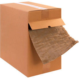 Box Packaging Inc KIMDIS12 Versa-Pak™ Cellulose Wadding Dispenser Pack, Perforated at 12", 12"W x 200L, Kraft image.