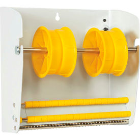 Global Industrial B2207514 Global Industrial™ Manual Wall Mount Dispenser Up To 8-1/2" Width Labels, 9"L x 9"W x 5"H image.