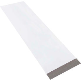 Global Industrial B1645747 Global Industrial™ Long Poly Mailers, 13"W x 45"L, 4 Mil, White, 50/Pack image.