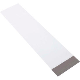 Global Industrial B1646083 Global Industrial™ Long Poly Mailers, 8-1/2"W x 33"L, 4 Mil, White, 100/Pack image.