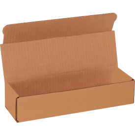 Corrugated Mailers, 10"L x 3"W x 2"H, Kraft view 2
