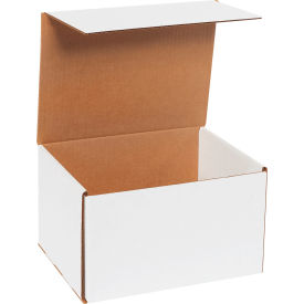 Global Industrial™ Corrugated Mailers 10""L x 8""W x 6""H White