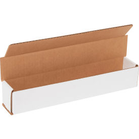 Global Industrial B2205318 Global Industrial™ Corrugated Mailers, 12"L x 2"W x 2"H, White image.