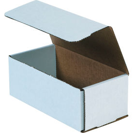 Global Industrial B2205317 Global Industrial™ Corrugated Mailers, 12"L x 5"W x 4"H, White image.