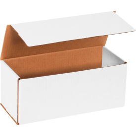 Global Industrial B2205316 Global Industrial™ Corrugated Mailers, 12"L x 5"W x 5"H, White image.