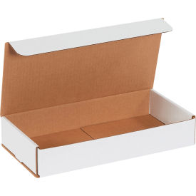 Global Industrial B1638234 Global Industrial™ Corrugated Mailers, 12"L x 6"W x 2"H, White image.