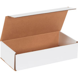 Global Industrial B2205315 Global Industrial™ Corrugated Mailers, 12"L x 6"W x 3"H, White image.