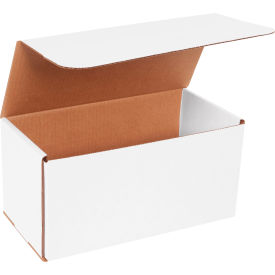 Global Industrial B40122 Global Industrial™ Corrugated Mailers, 12"L x 6"W x 6"H, White image.